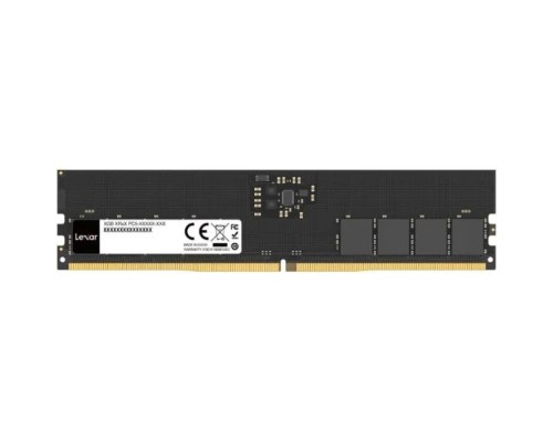 Модуль пам'яті для комп'ютера DDR5 8GB 5600 MHz Black Lexar (LD5U08G56C46ST-BGS)