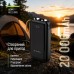 Батарея універсальна ColorWay 20 000 mAh PowerHub PD/22.5W, QC/4.0, Black (CW-PB200LP07BK)