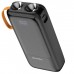 Батарея універсальна ColorWay 20 000 mAh PowerHub PD/22.5W, QC/4.0, Black (CW-PB200LP07BK)