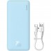 Батарея універсальна Baseus Airpow 20000mAh 20W PD/3.0, QC/3.0, blue (P10022804313-00)