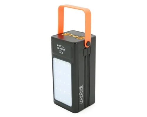 Батарея універсальна ACL 50000mAh, 22.5W, Flashlight (PW-125)