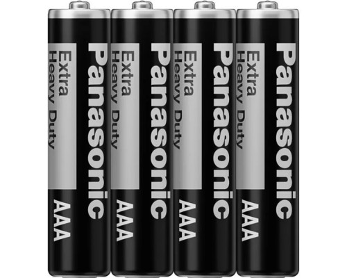 Батарейка AAA (R3) Extra Heavy Duty вугільно-цинкова 4pcs Shrink Panasonic (R03NP/4S)