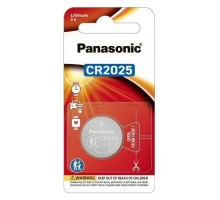 Батарейка CR 2025 Lithium 1pcs Blister Panasonic (CR-2025PT/1B)