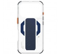 Чохол до мобільного телефона Skinarma Haxa Magnetic Charging + Grip Stand iPhone 17 Pro Blue (8886461249392)