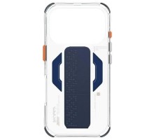 Чохол до мобільного телефона Skinarma Haxa Magnetic Charging + Grip Stand iPhone 17 Pro Blue (8886461249392)