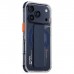 Чохол до мобільного телефона Skinarma Haxa Magnetic Charging + Grip Stand iPhone 17 Pro Blue (8886461249392)