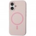 Чохол до мобільного телефона BeCover FIBRA Silicone OmniMag Apple iPhone 16 Light Pink (716229)