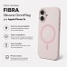 Чохол до мобільного телефона BeCover FIBRA Silicone OmniMag Apple iPhone 16 Light Pink (716229)