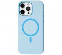 Чохол до мобільного телефона BeCover FIBRA Silicone OmniMag Apple iPhone 16 Pro Max Light Blue (716237)