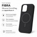 Чохол до мобільного телефона BeCover FIBRA Silicone OmniMag Apple iPhone 17 Black (716195)