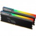 Модуль пам'яті для комп'ютера DDR4 16GB (2x8GB) 3600 MHz Onyx Black RGB Prologix (PRO16GB3600YBR4K)