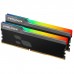 Модуль пам'яті для комп'ютера DDR5 32GB (2x16GB) 5600 MHz Onyx Black RGB Prologix (PRO32GB5600YBR5K)