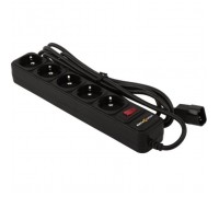 Мережевий фільтр живлення LogicPower LP-X5-UPS 3.0м, 0,75mm2, 10A (2754)