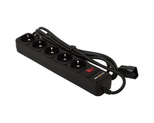 Мережевий фільтр живлення LogicPower LP-X5-UPS 3.0м, 0,75mm2, 10A (2754)