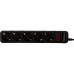 Мережевий фільтр живлення LogicPower LP-X5-UPS 3.0м, 0,75mm2, 10A (2754)