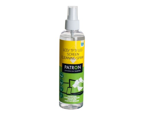 Спрей для очищення Patron Screen spray for TFT/LCD/LED 250мл (F3-001)