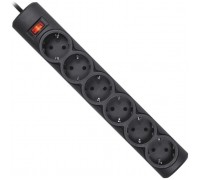 Мережевий фільтр живлення Defender 153, 3 m, 6 роз, black (99495)