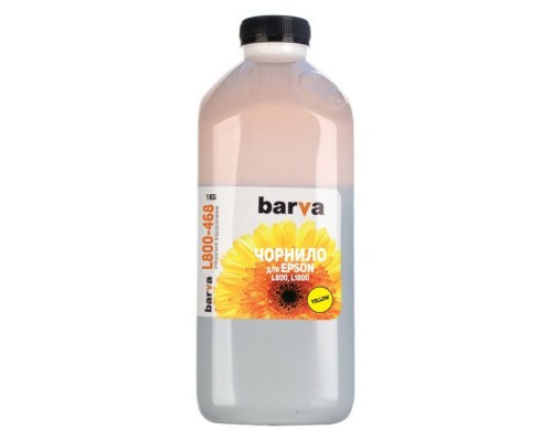 Чорнило Barva Epson 673 1кг YELLOW (T6734) (L800-468)