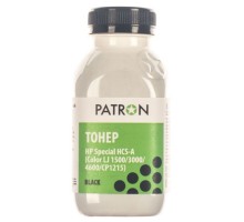 Тонер HP CLJ 1500/3000/4600/CP1215) BLACK 100г Patron (HCS-A-B-100)