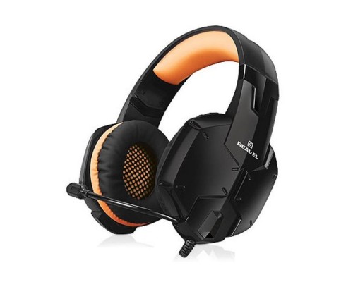 Навушники REAL-EL GDX-7700 SURROUND 7.1 black-orange