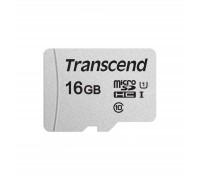 Карта пам'яті Transcend 16GB microSDHC class 10 UHS-I U1 (TS16GUSD300S)