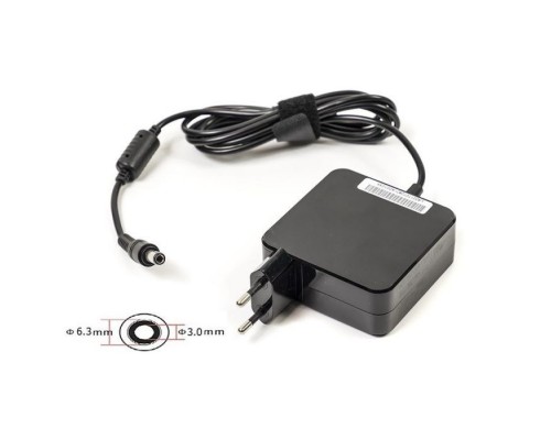 Блок живлення до ноутбуку PowerPlant TOSHIBA 220V, 19V 60W 3.16A (6.3*3.0) wall mount (WM-TO60F6330)