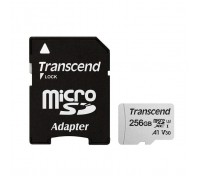 Карта пам'яті Transcend 256GB microSDXC class 10 UHS-I (TS256GUSD300S-A)