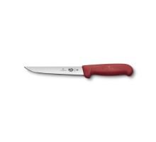 Кухонний ніж Victorinox Fibrox обвалочный 15 см, красный (5.6001.15)