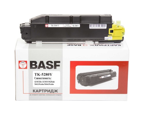 Тонер-картридж BASF Kyoсera TK-5280Y , 1T02TWANL0 (KT-TK5280Y)