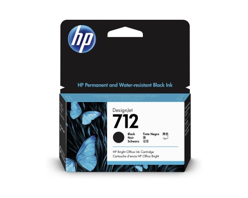 Картридж HP DJ No.712 DesignJet Т230/Т630 Black 38ml (3ED70A)