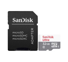 Карта пам'яті SanDisk 32GB microSD class 10 Ultra Light (SDSQUNR-032G-GN3MA)