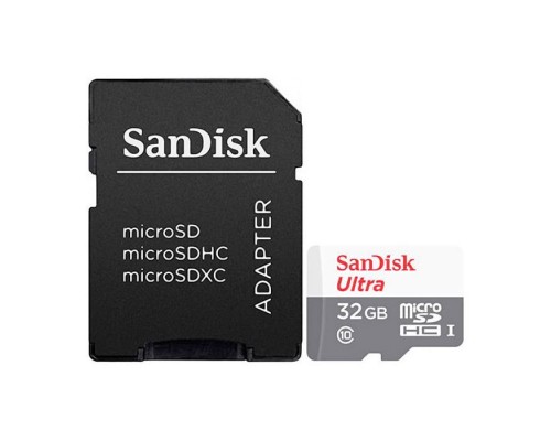 Карта пам'яті SanDisk 32GB microSD class 10 Ultra Light (SDSQUNR-032G-GN3MA)