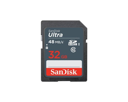 Карта пам'яті SanDisk 32GB SDHC class 10 UHS-I Ultra Lite (SDSDUNR-032G-GN3IN)