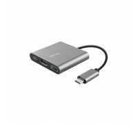 Концентратор Trust Dalyx 3-in-1 Multiport USB-C (23772)