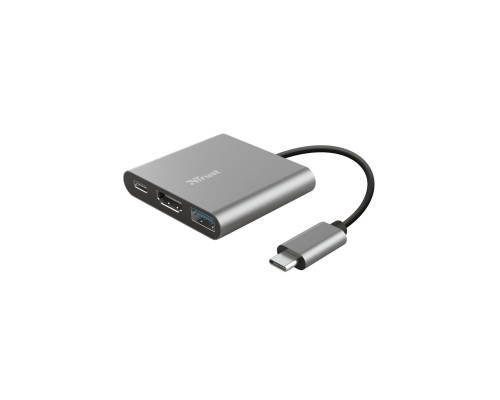 Концентратор Trust Dalyx 3-in-1 Multiport USB-C (23772)