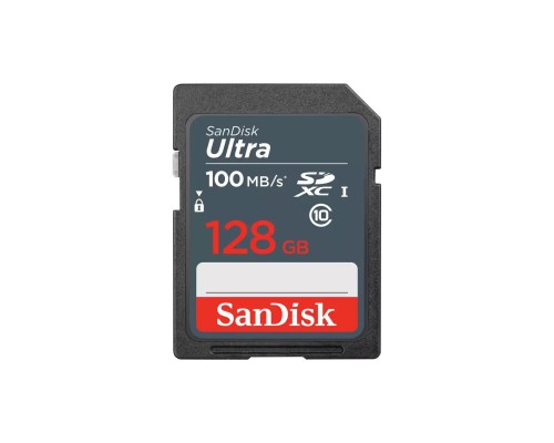 Карта пам'яті SanDisk 128GB SDXC class 10 UHS-1 (SDSDUNR-128G-GN3IN)