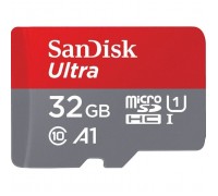 Карта пам'яті SanDisk 32GB microSDHC class 10 UHS-I A1 Ultra (SDSQUA4-032G-GN6MN)