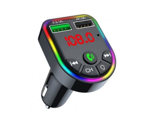 FM модулятор Havit HV-FM810BT Black