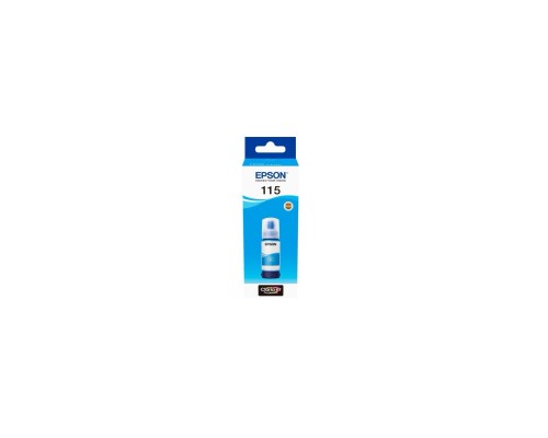 Контейнер з чорнилом Epson 115 EcoTank Cyan (C13T07D24A)