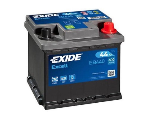 Акумулятор автомобільний EXIDE EXCELL 44A (EB440)