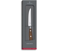 Кухонний ніж Victorinox Grand Maitre Steak 12см Serrated Wood (7.7200.12WG)