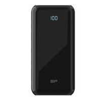 Батарея універсальна Silicon Power QS28 20000mAh PD/18W, QC3.0, Type-C, Micro-USB, 2*USB-A, bla (SP20KMAPBKQS280K)