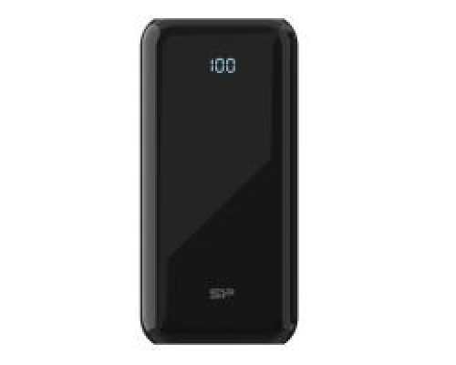 Батарея універсальна Silicon Power QS28 20000mAh PD/18W, QC3.0, Type-C, Micro-USB, 2*USB-A, bla (SP20KMAPBKQS280K)
