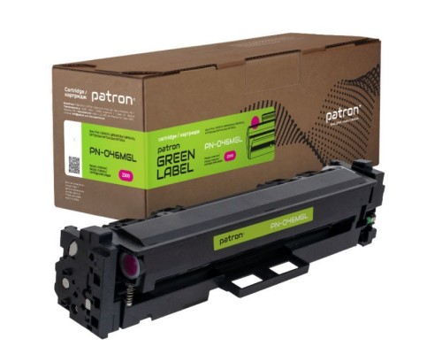 Картридж Patron Canon 046 Green Label, magenta (PN-046MGL)
