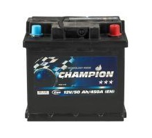Акумулятор автомобільний Champion Black 50 Ah/12V Euro (CHB50-0)