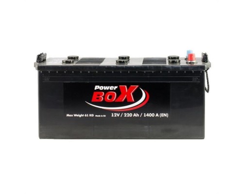 Акумулятор автомобільний PowerBox 220 Аh/12V А1 (SLF220-00)