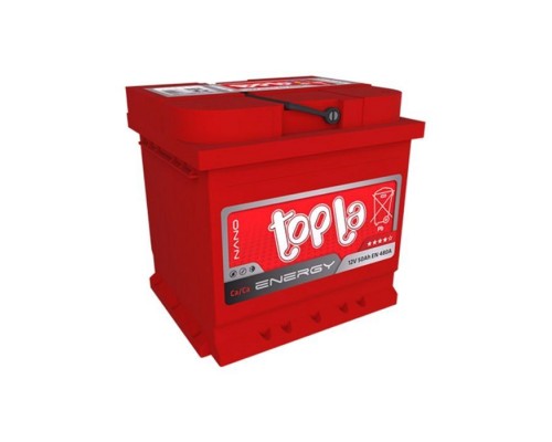 Акумулятор автомобільний Topla 50 Ah/12V Energy Euro (108 050)