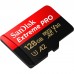 Карта пам'яті SanDisk 128 GB microSDXC UHS-I U3 Extreme Pro+SD Adapter (SDSQXCD-128G-GN6MA)