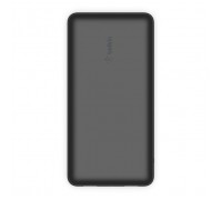 Батарея універсальна Belkin 20000mAh, USB-C, 2*USB-A, 3A, 6" USB-A to USB-C cable, Black (BPB012BTBK)