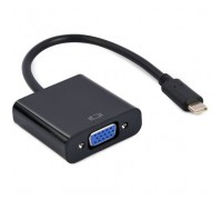 Перехідник Cablexpert USB-C to VGA/Full HD60Hz (A-CM-VGAF-01)